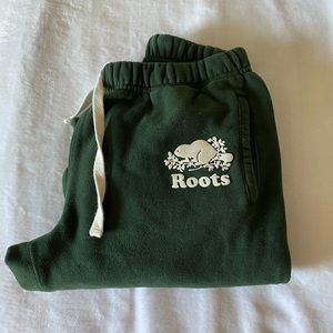 Green Men’s Roots Sweatpants